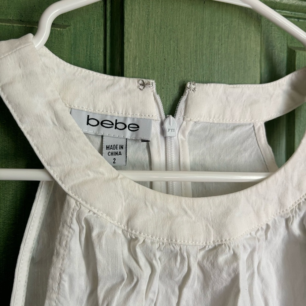 Bebe Ivory Dress - Picture 2 of 5